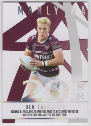 NRL - 2023 Traders - Season to Remember #SR16 - Ben Trbojevic - Manly Sea Eagles
