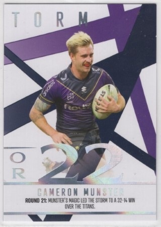 NRL - 2023 Traders - Season to Remember #SR21 - Cameron Munster - Melbourne Storm