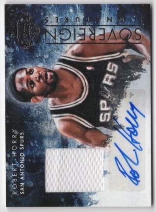 2013-14 Court Kings - Sovereign Signatures #30 - Robert Horry AUTO, MEM, SN99 - San Antonio Spurs
