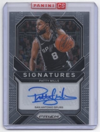 2020-21 Panini Prizm - Signatures #SI-PML - Patty Mills AUTO - San Antonio Spurs