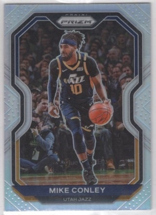 2020-21 Panini Prizm - Prizm Silver #198 - Mike Conley - Utah Jazz
