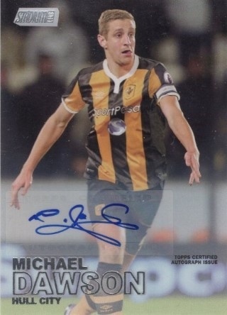 SOCCER - 2016 Stadium Club Premier League - Autographs #078 - Michael Dawson AUTO - Hull City