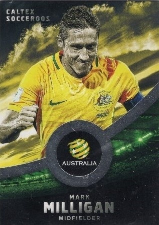 SOCCER - 2016-17 Tap N Play Football Australia - Parallel Silver Cards (select from list)