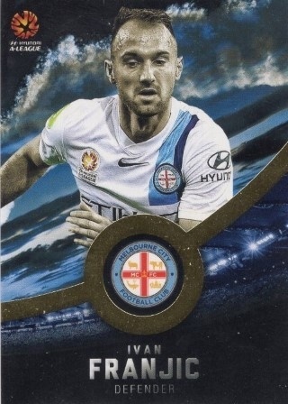 SOCCER - 2016-17 Tap N Play Football Australia - Parallel Gold #096 - Ivan Franjic - Melbourne City