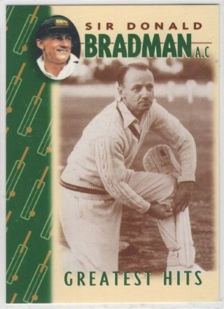 CRICKET - 1997 Weet Bix - Sir Donald Bradman Greatest Hits - #12 Sir Donald Bradman - Australia