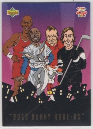 OTHER - 1993 Upper Deck Adventures in 'Toon World - Bugs Bunny Hare-Os #BBH5 - Bugs Bunny Hare-Os - Chicago Bulls / Kansas City Chiefs / LA Kings / New York Yankees