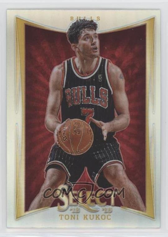 2012-13 Select - Prizm Silver #137 - Toni Kukoc - Chicago Bulls