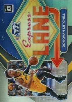 2020-21 Donruss Optic - Express Lane Holo #14 - Donovan Mitchell - Utah Jazz