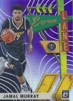 2019-20 Donruss Optic - Express Lane Purple #24 - Jamal Murray - Denver Nuggets
