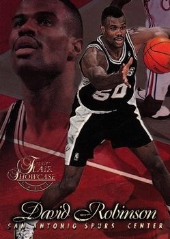 1996-97 Flair Showcase - Flair Showcase Row 1 -  #006 David Robinson - San Antonio Spurs
