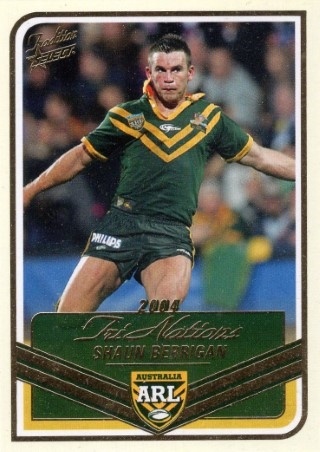 NRL - 2005 Select Tradition - 2004 Tri Nations #TN03 - Shaun Berrigan - Australian Kangaroos