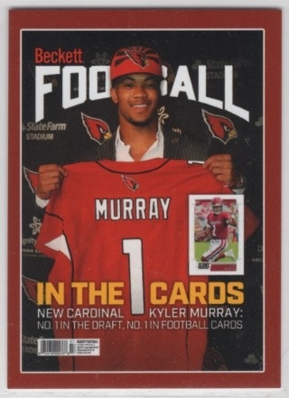 OTHER - 2019 Beckett National Convention Scavenger Hunt - #NNO Kyler Murray PROMO - Arizon Cardinals