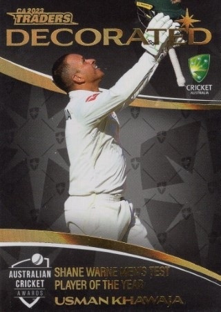 CRICKET - Traders 2023-24 - Decorated #D03 - Usman Khawaja - Australia
