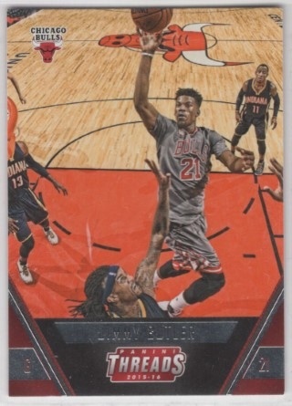 2015-16 Panini Threads - #015 Jimmy Butler - Chicago Bulls
