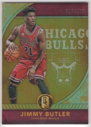 2016-17 Panini Gold Standard - #118 Jimmy Butler SN269 - Chicago Bulls