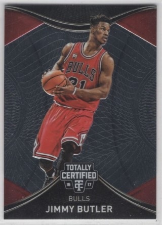 2016-17 Totally Certified - #015 Jimmy Butler - Chicago Bulls