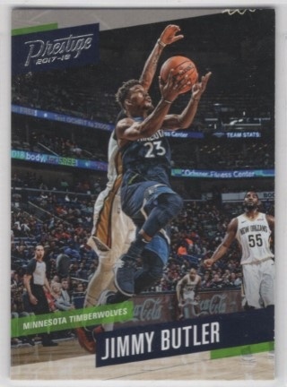 2017-18 Prestige - #133 Jimmy Butler - Minnesota Timberwolves