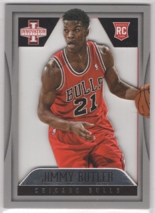 2012-13 Innovation - #102 Jimmy Butler ROOKIE, SN349 - Chicago Bulls