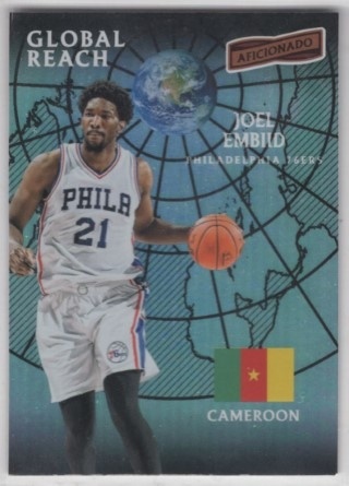 2016-17 Panini Aficionado - #132 Joel Embiid GR - Philadelphia 76ers
