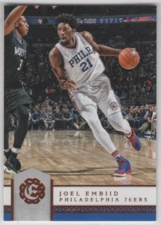 2016-17 Panini Excalibur - #133 Joel Embiid - Philadelphia 76ers