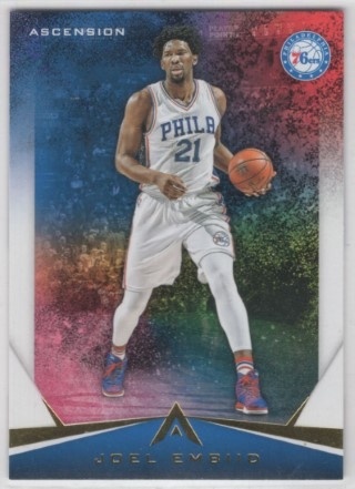2017-18 Panini Ascension - #064 Joel Embiid - Philadelphia 76ers