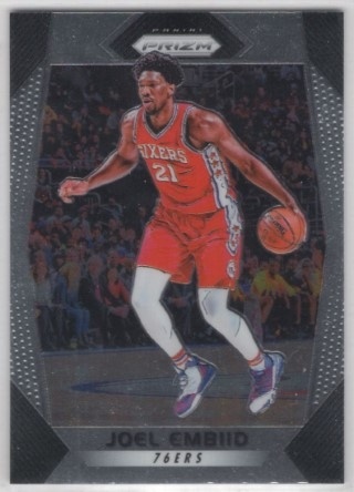 2017-18 Panini Prizm - #002 Joel Embiid - Philadelphia 76ers