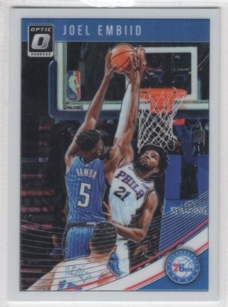 2018-19 Donruss Optic - #099 Joel Embiid - Philadelphia 76ers