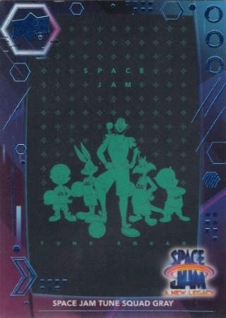SPORT MOVIE - 2021 Upper Deck Space Jam: A New Legacy - Blue #41 - Space Jam Tune Squad Gray