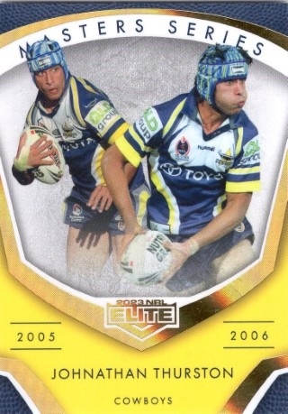 NRL - 2023 Elite - Masters Series #M02 - Johnathan Thurston - North Queensland Cowboys