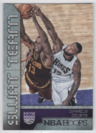 2016-17 Hoops - Swat Team #09 - DeMarcus Cousins - Sacramento Kings