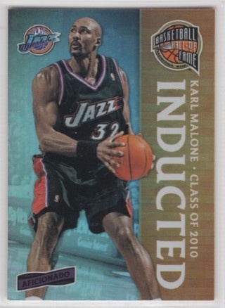 2016-17 Panini Aficionado - #147 Karl Malone INDUCTED - Utah Jazz