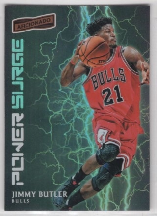 2016-17 Panini Aficionado - Power Surge #10 - Jimmy Butler - Chicago Bulls