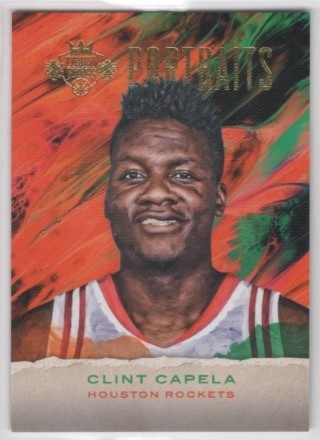 2016-17 Court Kings - Portraits #08 - Clint Capela SN175 - Houston Rockets