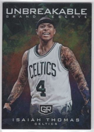 2016-17 Panini Grand Reserve - Unbreakable #UN-07 - Isaiah Thomas - Boston Celtics