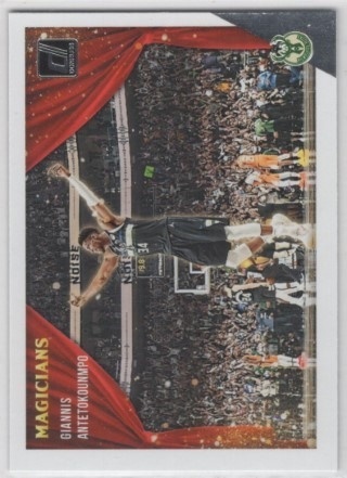 2021-22 Donruss - Magicians #01 - Giannis Antetokounmpo - Milwaukee Bucks