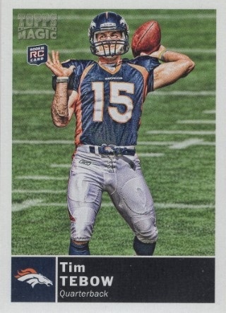 NFL - 2010 Topps Magic - #025 Tim Tebow ROOKIE - Denver Broncos