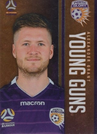 SOCCER - 2017-18 Tap N Play Football Australia - Young Guns #YG18 - Alexander Grant - Perth Glory