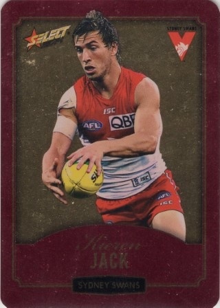 AFL - 2014 Select Champions - Parallel Gold #CG188 - Kieren Jack - Sydney Swans