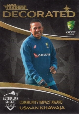 CRICKET - Traders 2023-24 - Decorated #D08 - Usman Khawaja - Australia