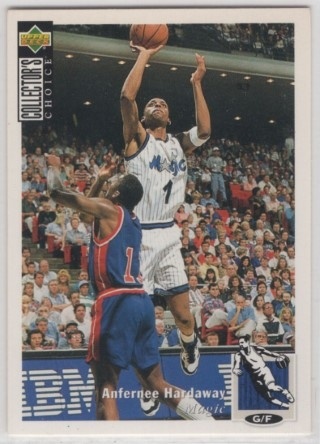 1994-95 Collector's Choice - #001 Anfernee Hardaway - Orlando Magic