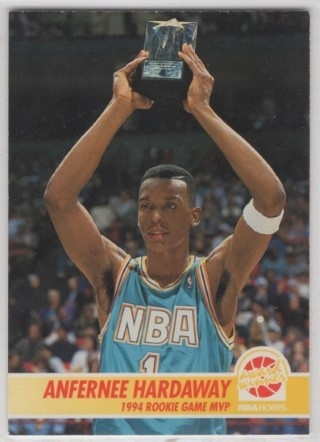 1994-95 Hoops - #264 Anfernee Hardaway AW - Orlando Magic
