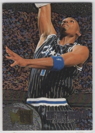 1995-96 Metal - #077 Anfernee Hardaway - Orlando Magic