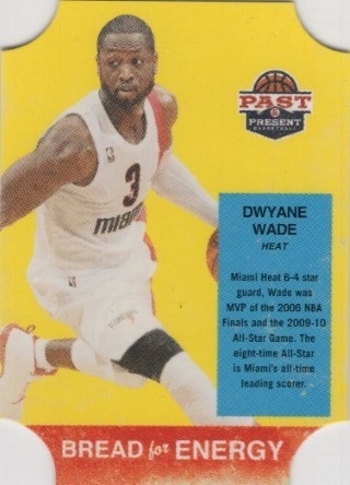 2011-12 Panini Past & Present - Bread for Energy #44 - Dwyane Wade - Miami Heat