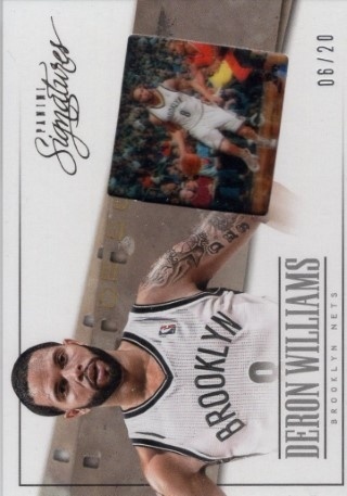2013-14 Panini Signatures - Film Onyx #069 - Deron Williams SN20, FILM - Brooklyn Nets