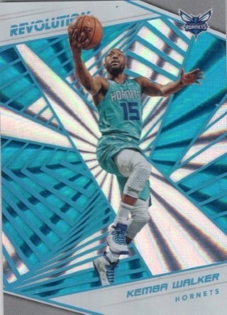 2018-19 Panini Revolution - Sunburst #004 - Kemba Walker SN75 - Charlotte Hornets