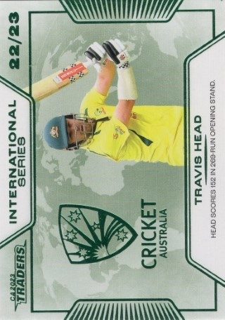CRICKET - Traders 2023-24 - International Series #IS01 - Travis Head - Australia