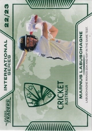 CRICKET - Traders 2023-24 - International Series #IS02 - Marnus Labuschagne - Australia