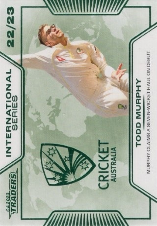 CRICKET - Traders 2023-24 - International Series #IS12 - Todd Murphy - Australia