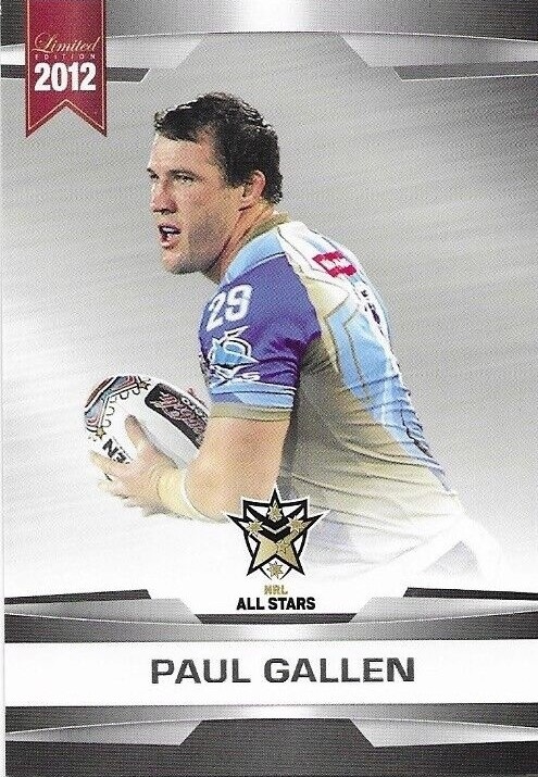 NRL - 2012 ESP Limited Edition - Base Cards (#61 - 72) - NRL All Stars (select from list)