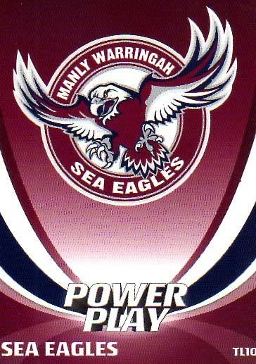 NRL - 2013 Power Play - Team Logo #TL10 - Team Logo - Manly Sea Eagles